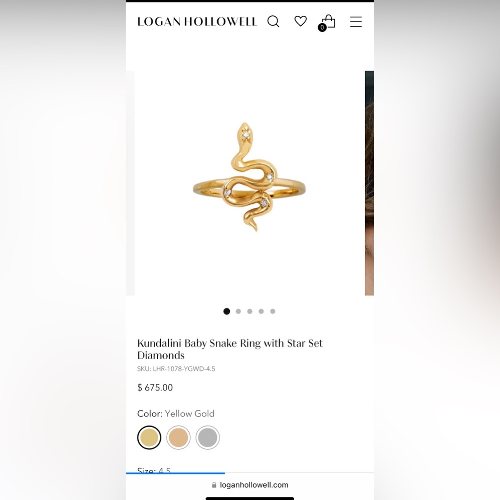 Logan Hollowell Kundalini ring 5.5